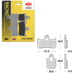 SBS DUAL CARBON FRONT FOR RACE USE ONLY BRAKE PAD (6290839108)