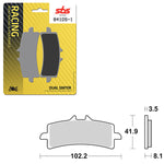 SBS DS-1 DUAL SINTER DYNAMIC RACING CONCEPT PAD (6370841108)