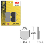 SBS DUAL CARBON FRONT FOR RACE USE ONLY BRAKE PAD (6290843108)