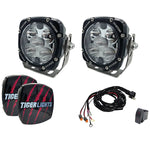 TIGER LIGHTS MOJAVE 4" LIGHT KIT & HARNESS (TLM4-KIT)