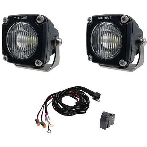 TIGER LIGHTS MOJAVE 2" LIGHT KIT & HARNESS (TLM2-KIT)