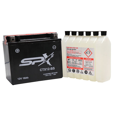 SPX HIGH PERFORMANCE BATTERY & ACID (CTX12-BS)