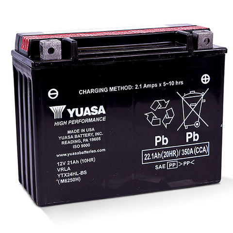 YUASA AGM Battery (YUAM6250H)