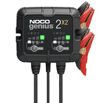 NOCO 2-BANK BATTERY CHARGER (GENIUS2X2)