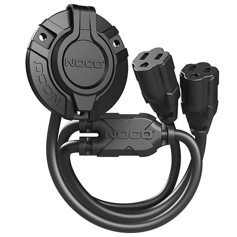 NOCO GCP2 AC PORT PLUG & DUAL 18" EXTENSION CORD (GCP2)