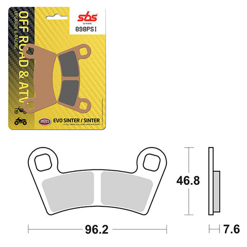 SBS EVO SINTER BRAKE PAD (6450898100)