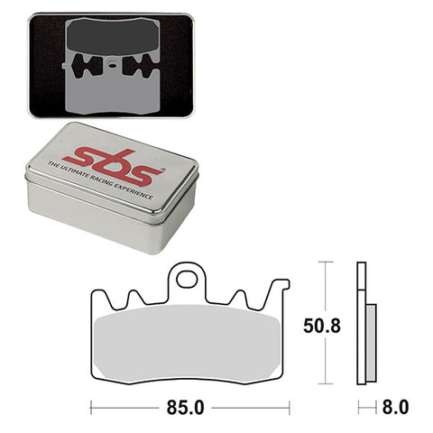 SBS DS-1 DUAL SINTER DYNAMIC RACING CONCEPT PAD (6370900106)