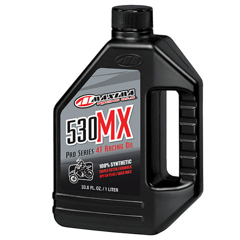 Maxima Racing Oils 530Mx 100% Synthetic 4T Oil EA Of 12