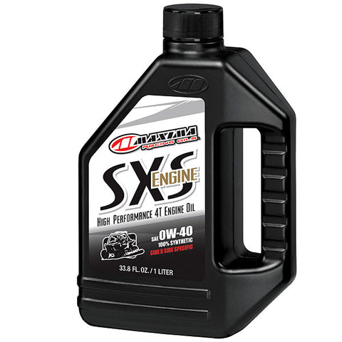 Maxima Racing Oils SXS Engine 100% Syntheticetc Oil EA Of 12