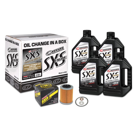 MAXIMA RACING OILS SXS QUICK CHANGE OIL KIT (90-469013-CA)