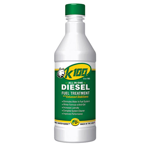 K100 DIESEL TREATMENT K100G FUEL TREATMENT EA Of 12 (K10032WDCA-1)