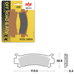 SBS ATV/UTV SINTER BRAKE PAD (6240981108)