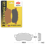 SBS ATV/UTV EVO SINTER BRAKE PAD (6450982108)