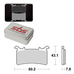 SBS DS-2 DUAL SINTER DYNAMIC RACING CONCEPT PAD (6410985106)