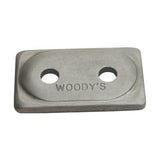 WOODY'S ALUMINUM DOUBLE DIGGER BACKER PLATES