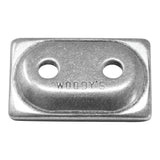 WOODY'S ALUMINUM DOUBLE DIGGER BACKER PLATES