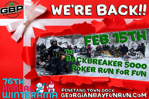 Backbreaker 5000 Poker Run for Fun Registration Fee