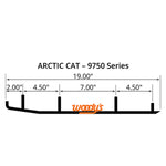 WOODY'S FLAT-TOP EXECUTIVE 8" CARBIDE TRAIL RUNNER (WAT-9750)