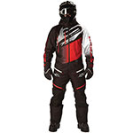 ICON INSULATED MONOSUIT BLACK/RED/WHITE