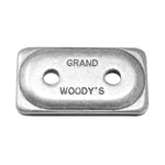 WOODY'S ALUMINUM GRAND DIGGER DOUBLE BACKER PLATES (ADG-3775-250)
